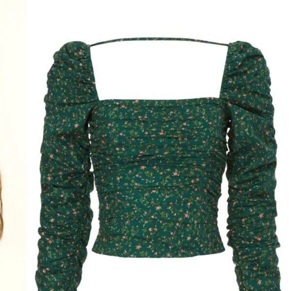 Reformation Joi Top in Coriander sz 0 - Picture 1 of 5